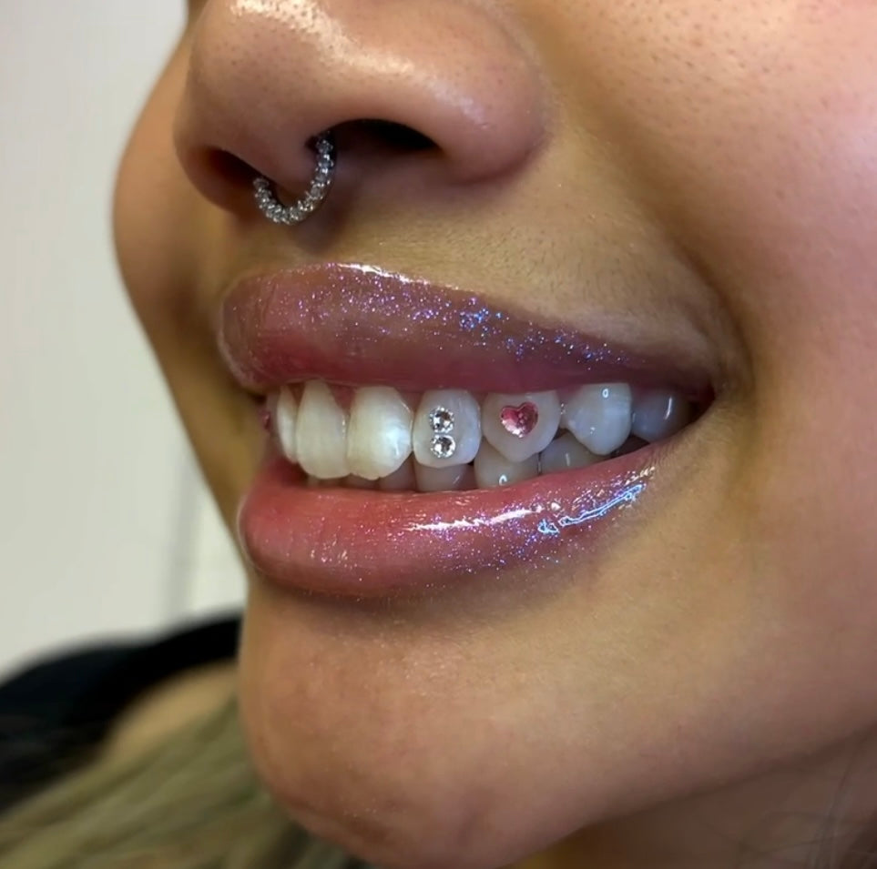 Swarovski Crystal Tooth Gems Reservation